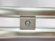 Sandblasting Aluminium Pipe Connector Lean Pipe Flexible Elbow Connector