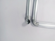 Sambungan Pipa Aluminium RoHS Round 90 Derajat Siku Aluminium Tubing Joints AL-12