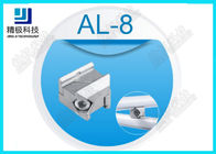 Konektor Tabung Aluminium Paduan AL-8 Eksternal 90 Derajat Menghubungkan Dua Pipa Aluminium