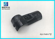 Adjustable Metal Joint untuk Pipe Rack, Tebal Tabung Black T-Type 23mm Bersama HJ-1