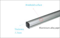 Paduan Aluminium 6063-T5 diekstrusi pipa Tubing sistem rak / Trolley