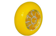 Transparan / Red / Yellow Penggantian Caster Roda Dengan Plastik Brake