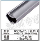China Industrial 28mm Aluminium Alloy T-Slot Frame Profile Pipe