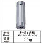 AL-77C ISO9001 Konektor Pipa Logam Aluminium Iron Bar Clump Sandblasting