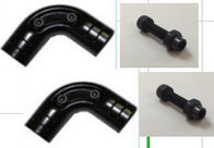 90 Derajat 2.3mm SPCC Elbow Metal Pipe Fittings Untuk Sistem Racking