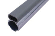 PVC Wiring Duct AL-2817 Aluminium Pipes Fittings Untuk Meja Kerja