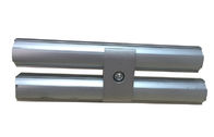 Die casting Aluminium Connector untuk OD 28mm Aluminium pipa Menghubungkan