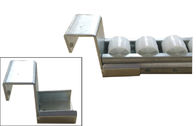 Menggembleng Bersama Untuk Roller Melacak Placon Connector 2.5mm Tebal Steel bahan