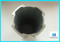 Permukaan Oksidasi Perlakuan Pipa Aluminium Alloy 6063-T5 Tebal 1.2mm Sliver