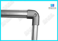 Pemasangan Pipa Aluminium 90 Derajat Siku Aluminium Tabung Sendi Untuk Pipa OD 28mm