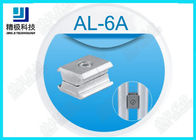 Alloy Parallel Pipe Fitting Aluminium Tubing Joints Untuk Meja Kerja, Oksidasi Permukaan AL-6A