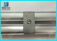 Sambungan Tipe Pelat Sandblasting Aluminium Tube Joints Parallel Holder AL-11