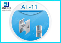 Sambungan Tipe Pelat Sandblasting Aluminium Tube Joints Parallel Holder AL-11
