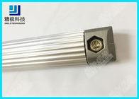 Gulir Batang Aluminium Alloy Pipe Seolah-olah keperak-keperakan Laciness OD 29mm AL-R