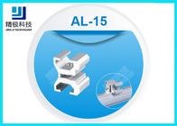 AL-15 Pipa Konektor Paralel Sisi Ganda Dinding Luar Untuk Pipa Aluminium Terhubung