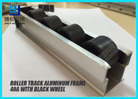 Aluminium Roller Track Flow Rail Roller Gravity Conveyor Dengan PE Roller 40A