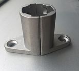 Aluminium Alloy Foot Cup Pipe Rack Fittings Untuk Out Dia 28mm Pipe
