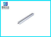 Kekuatan tinggi Silvery Slider Aluminium Extrusion Profiles, Extruded Aluminium Channel