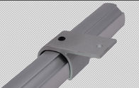 Sandblasting AL-11 Aluminium Tubing Joints Paralel Holder Plate Konektor Luar