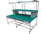 Meja Seluler yang Dapat Disesuaikan 100-120kg Kapasitas Beban Die Cast Aluminium