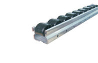 Besi industri Conveyor Roller lagu besi bingkai Roller Track dengan ESD hitam roda