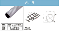AL-R T5 6063 Aluminium Round Tube Diameter 28mm untuk Meja Kerja Rak Logistik