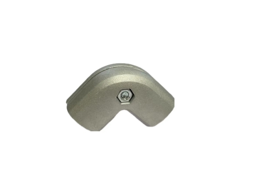Konektor Tabung Aluminium Industri Sambungan Siku Fleksibel ADC-12 Material AL-2
