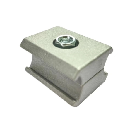 Sandblasting Aluminium Pipe Connector Lean Pipe Flexible Elbow Connector