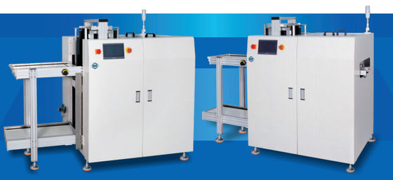 Mesin Conveyor PCB SMT Push Plate Step Motor 330x250mm Vacuum Bare Loader