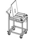 Hand Truck - L-RACK Transport Cart, dapat disesuaikan dalam ukuran dan bahan