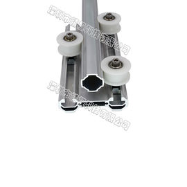 Three Roller Slider Female Aluminium Alloy Connector AL-89 Untuk Lini Produksi