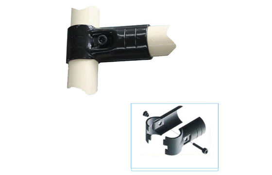 Konektor Sambungan Pipa Logam Fleksibel Elektroforesis Gloss Tinggi Untuk Industri