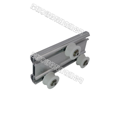 AL-89 Konektor Paduan Aluminium Wanita Tiga Roller Slider Permukaan Sandblast